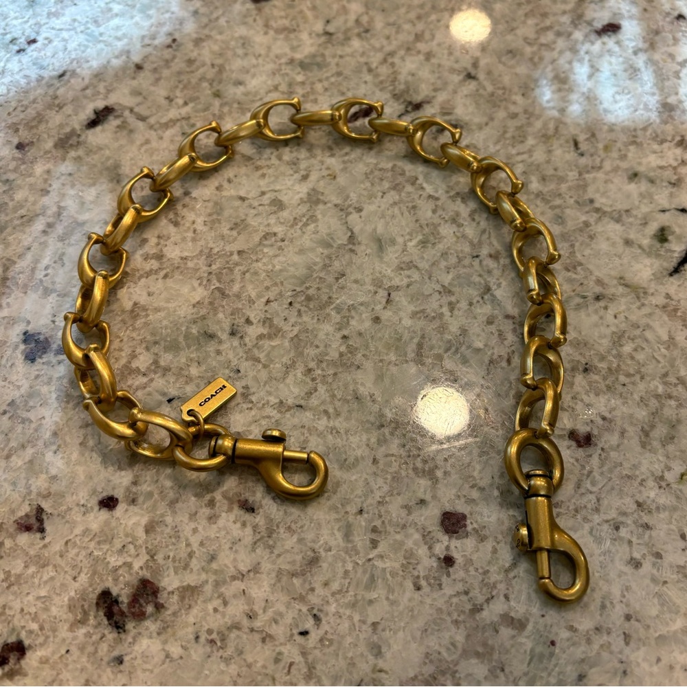 Coach Signature Chain Link Strap *NEW*